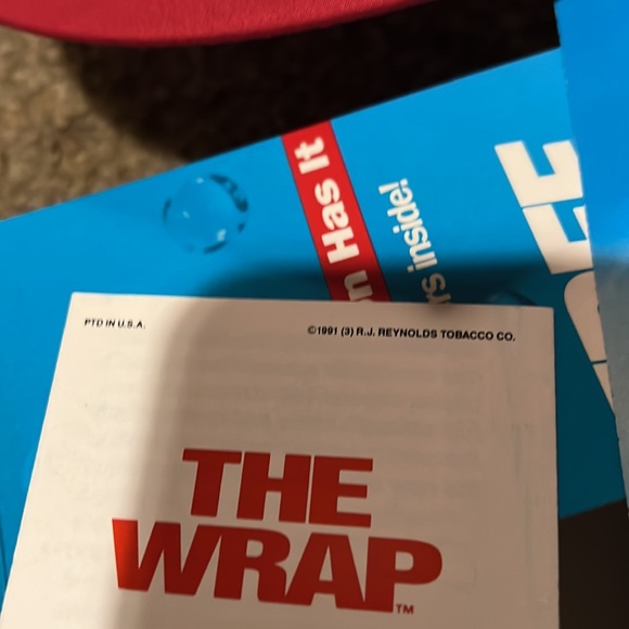 Vintage 1991 winston the wrap waterproof snap back hat - Picture 6 of 6